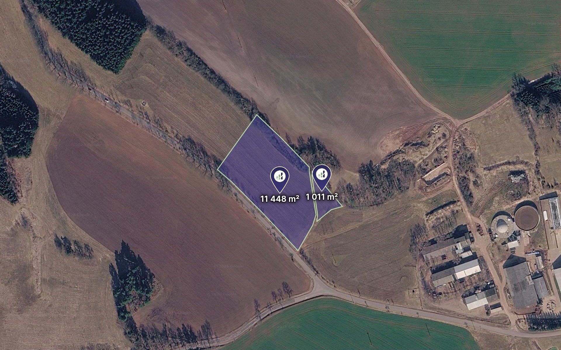 Zemědělský pozemek, 3 115 m²