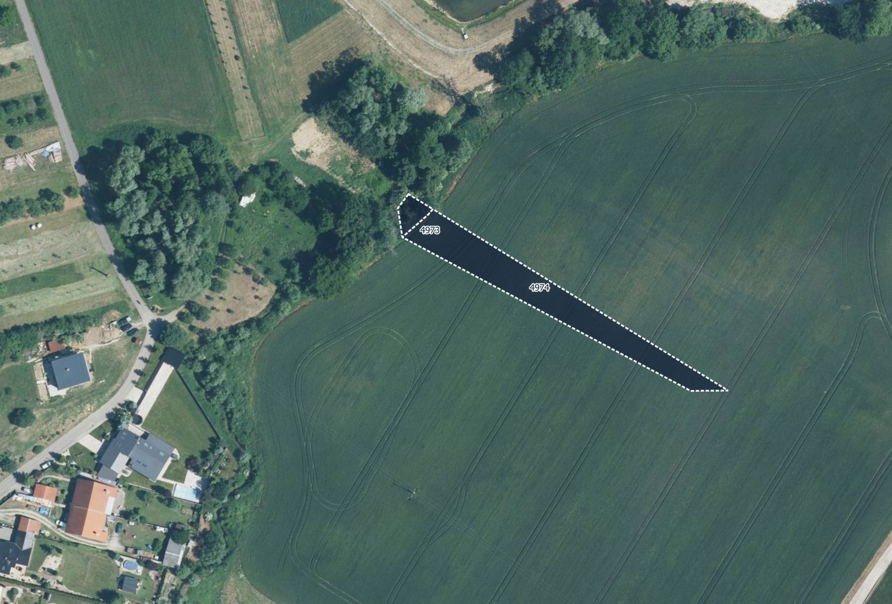 Zemědělské pozemky, Hradčovice