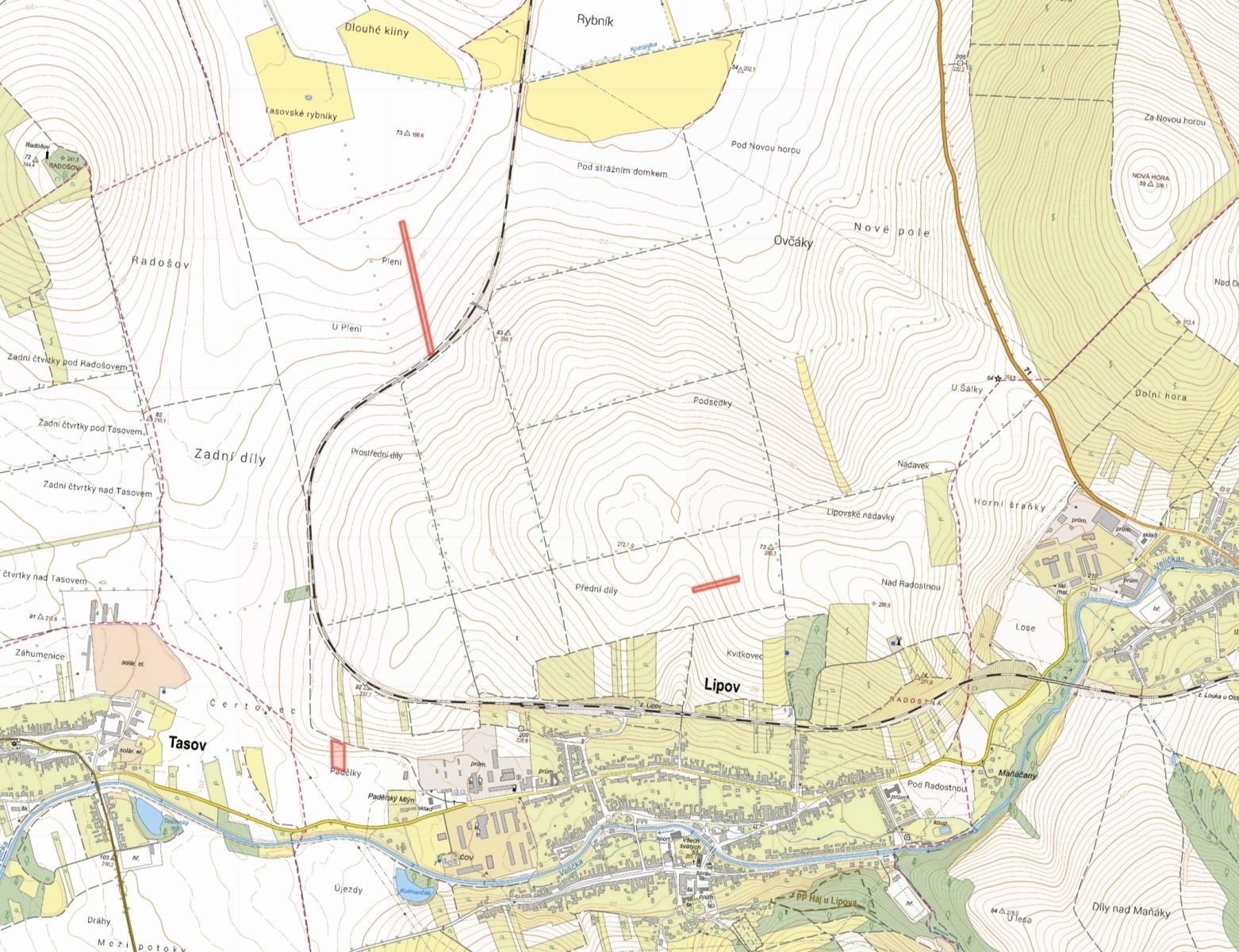 Zemědělské pozemky, Lipov - 2