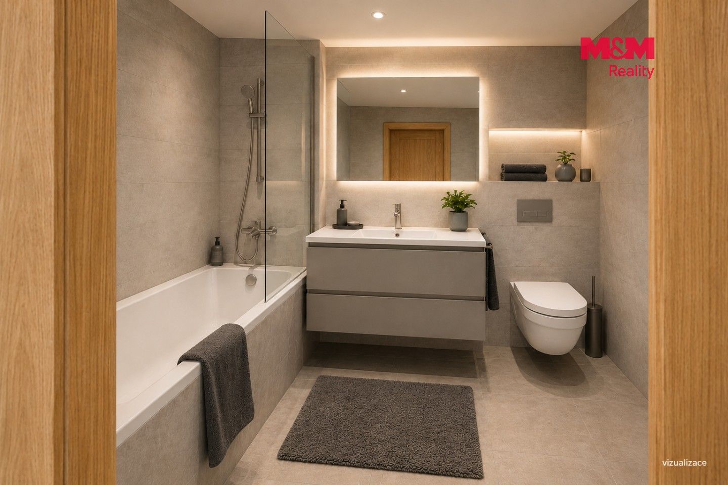 Byt 2+kk · 56 m² · Kolbenova, Praha - 4