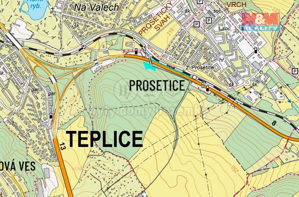 Prodej les - Teplice, 4 856 m²