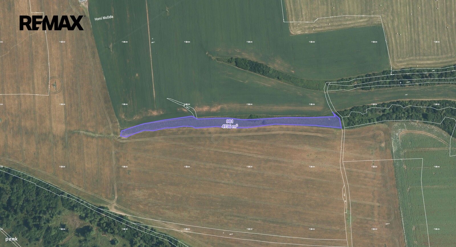Zemědělský pozemek, 4 736 m²
