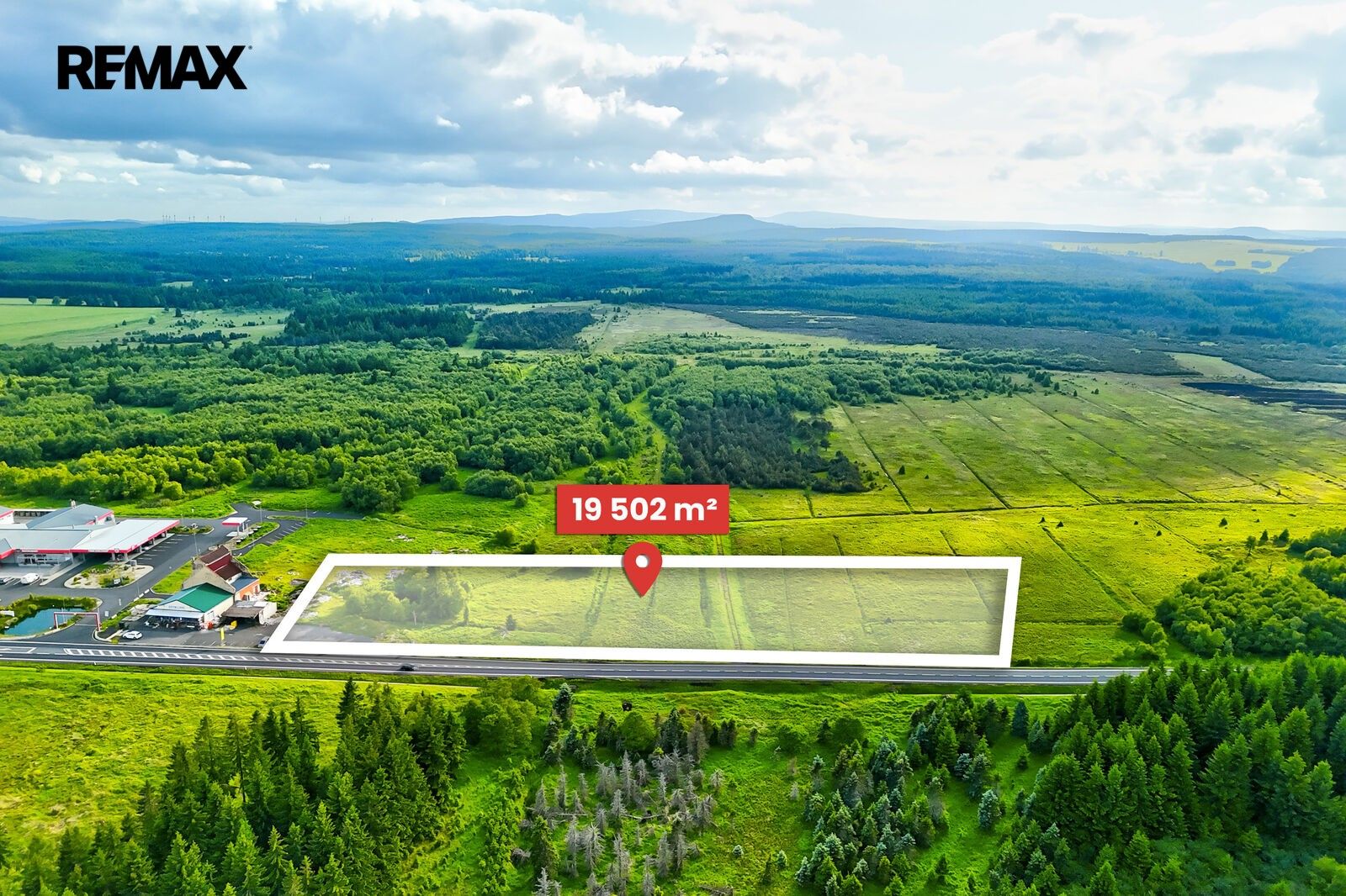 Komerční pozemek · 19 502 m² · Hora Svatého Šebestiána - 3