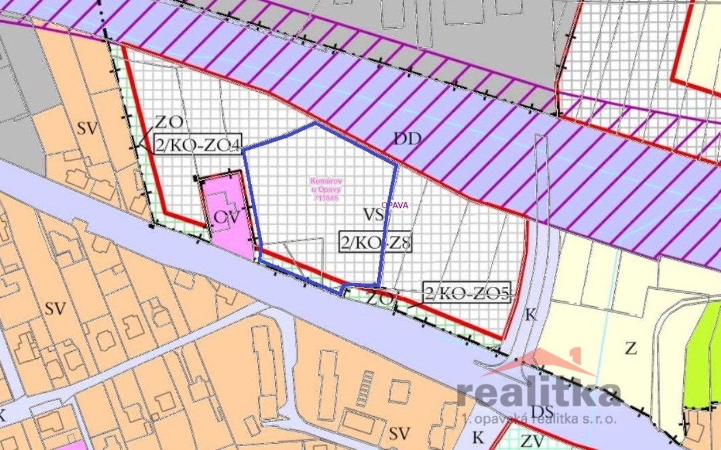 Prodej komerční pozemek - Ostravská, Opava, 10 900 m² - 5