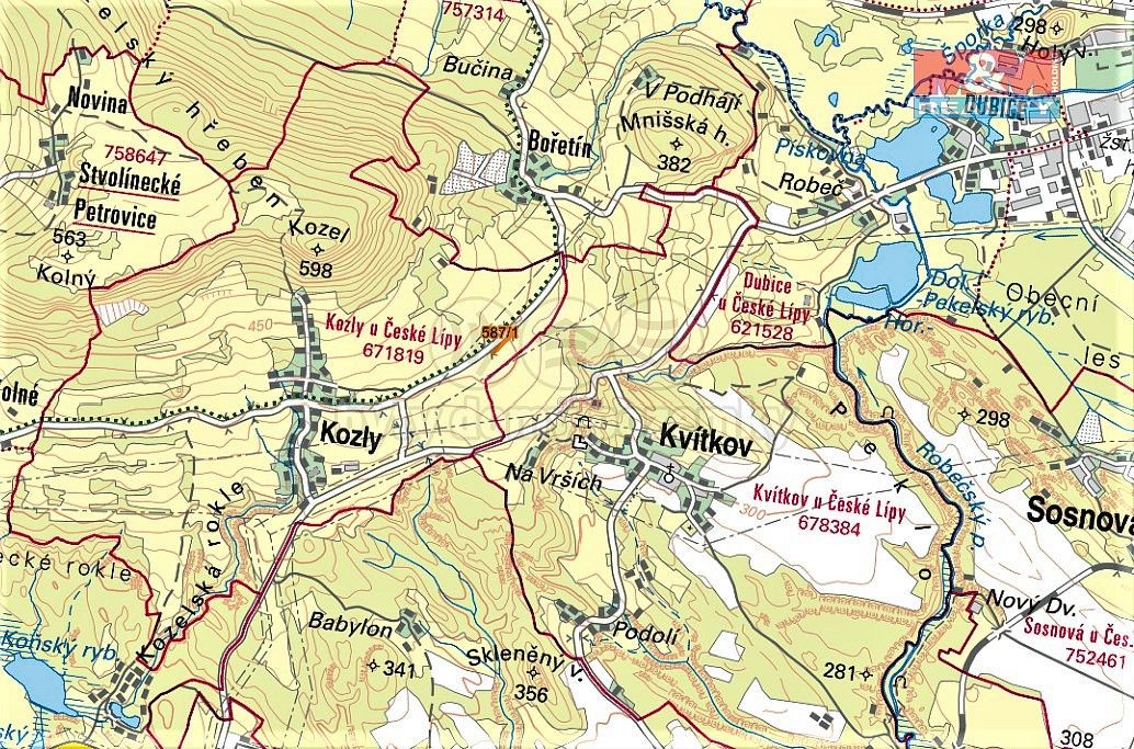 Prodej louka - Kozly, okres Česká Lípa, Liberecký kraj - 5
