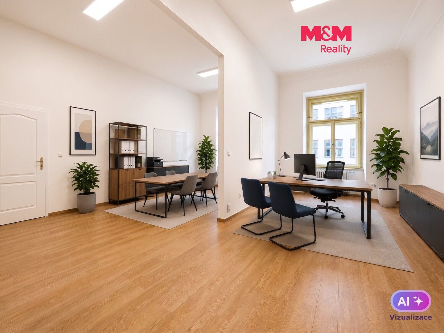 Kanceláře, náměstí Míru, Praha, 74 m² - 1