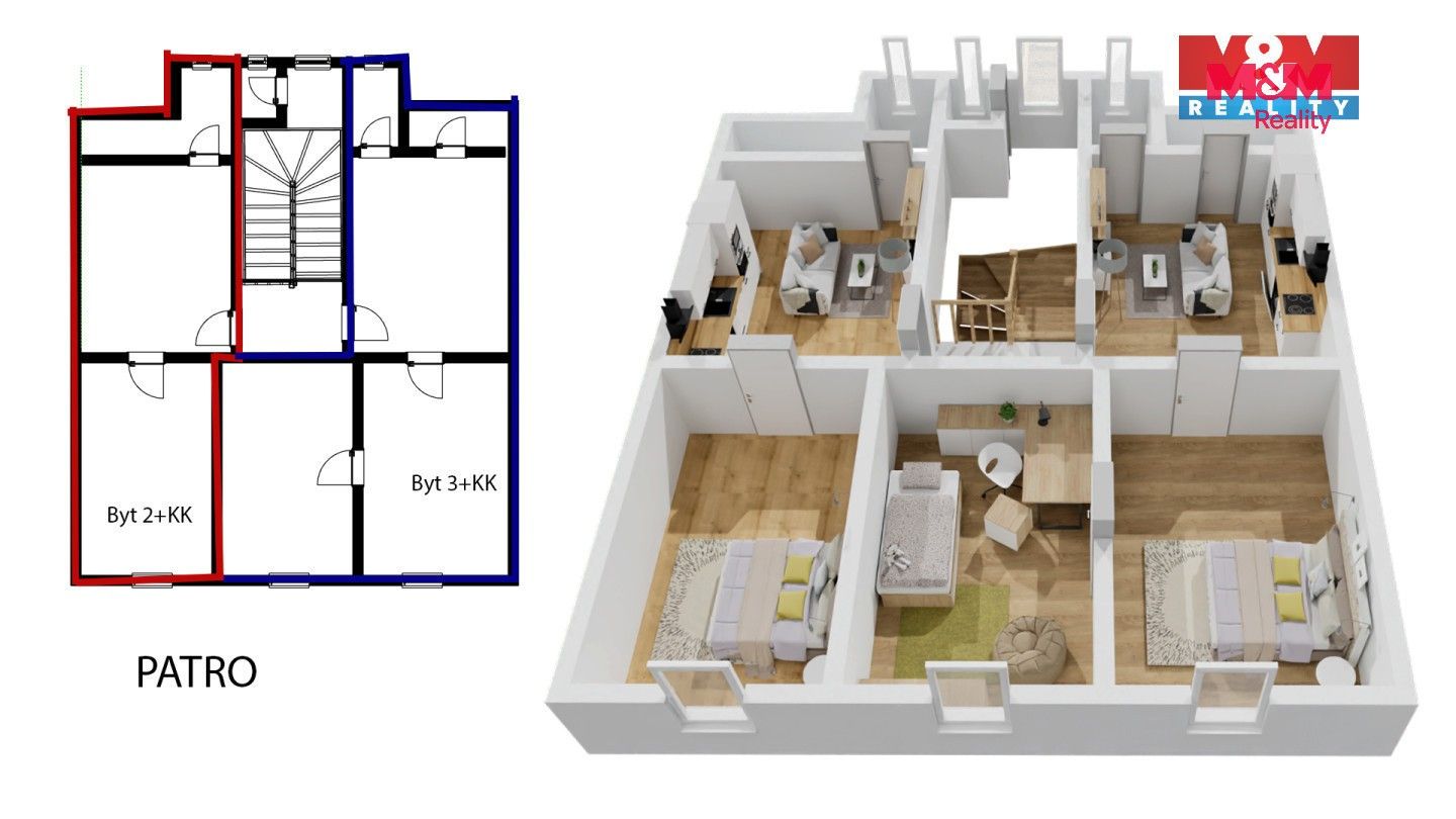 Činžovní dům · 193 m² · Karlova, Louny - 3