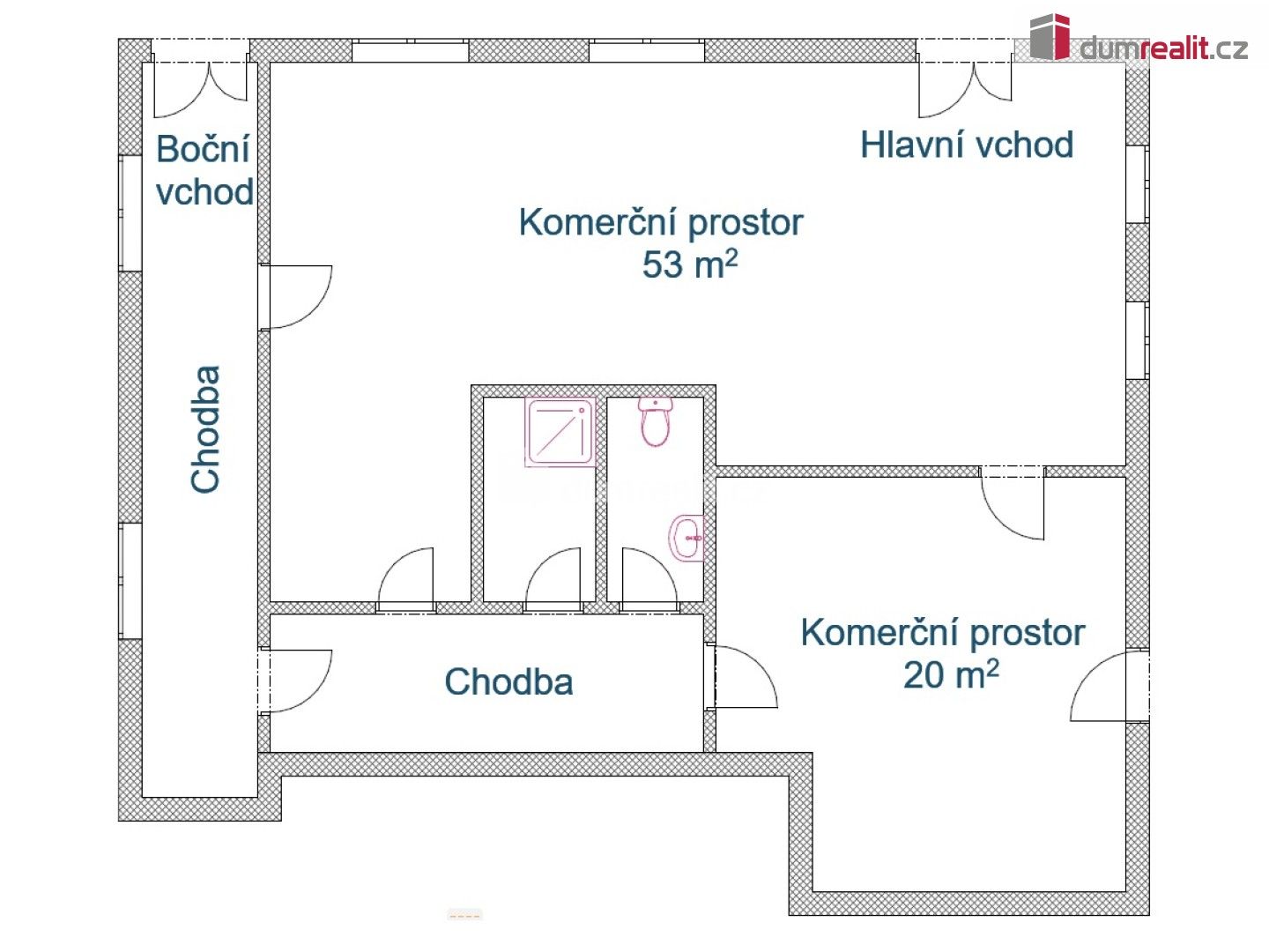 Pronájem sklad - U Pivovaru, Louňovice pod Blaníkem, 107 m²