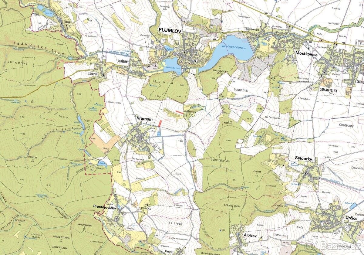 Prodej pozemek pro bydlení - Plumlov, 798 03