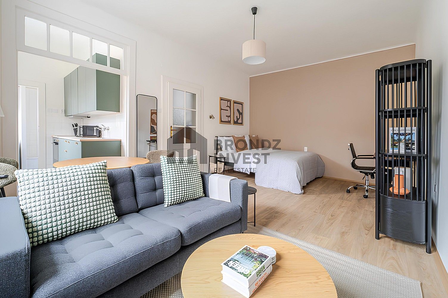 Byt 1+kk · 36 m² · Praha - Smíchov, okres Praha 5, Hlavní město Praha - 3