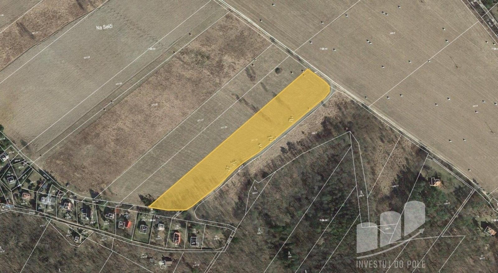 Prodej zemědělský pozemek - Sýkořice, 7 869 m²