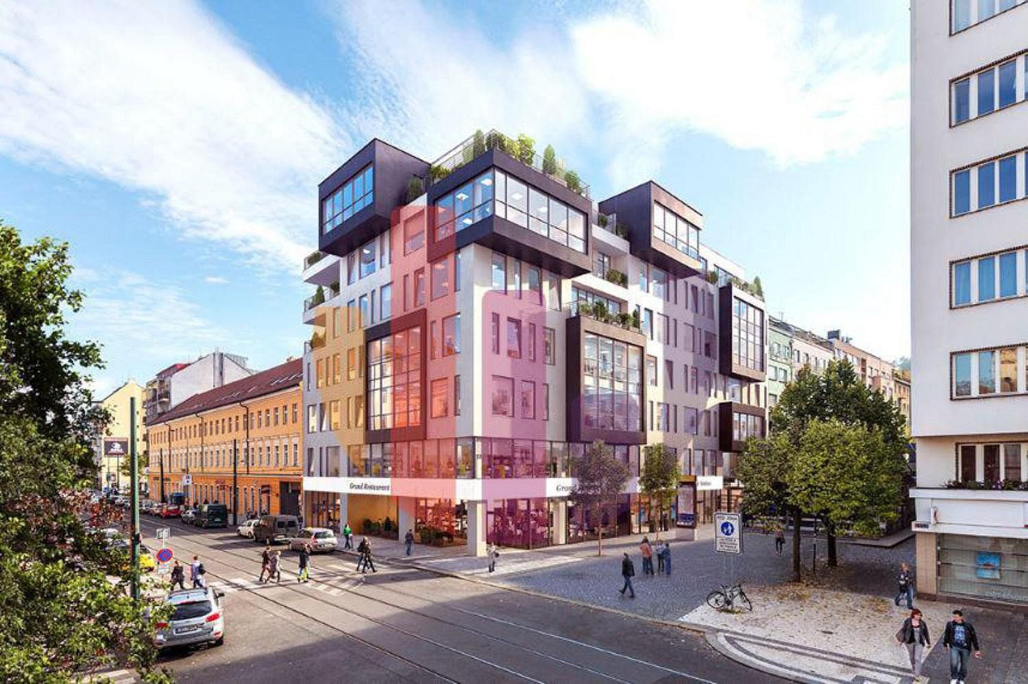 Kanceláře, Praha - Karlín, okres Praha 8, Hlavní město Praha, 485 m² - 1