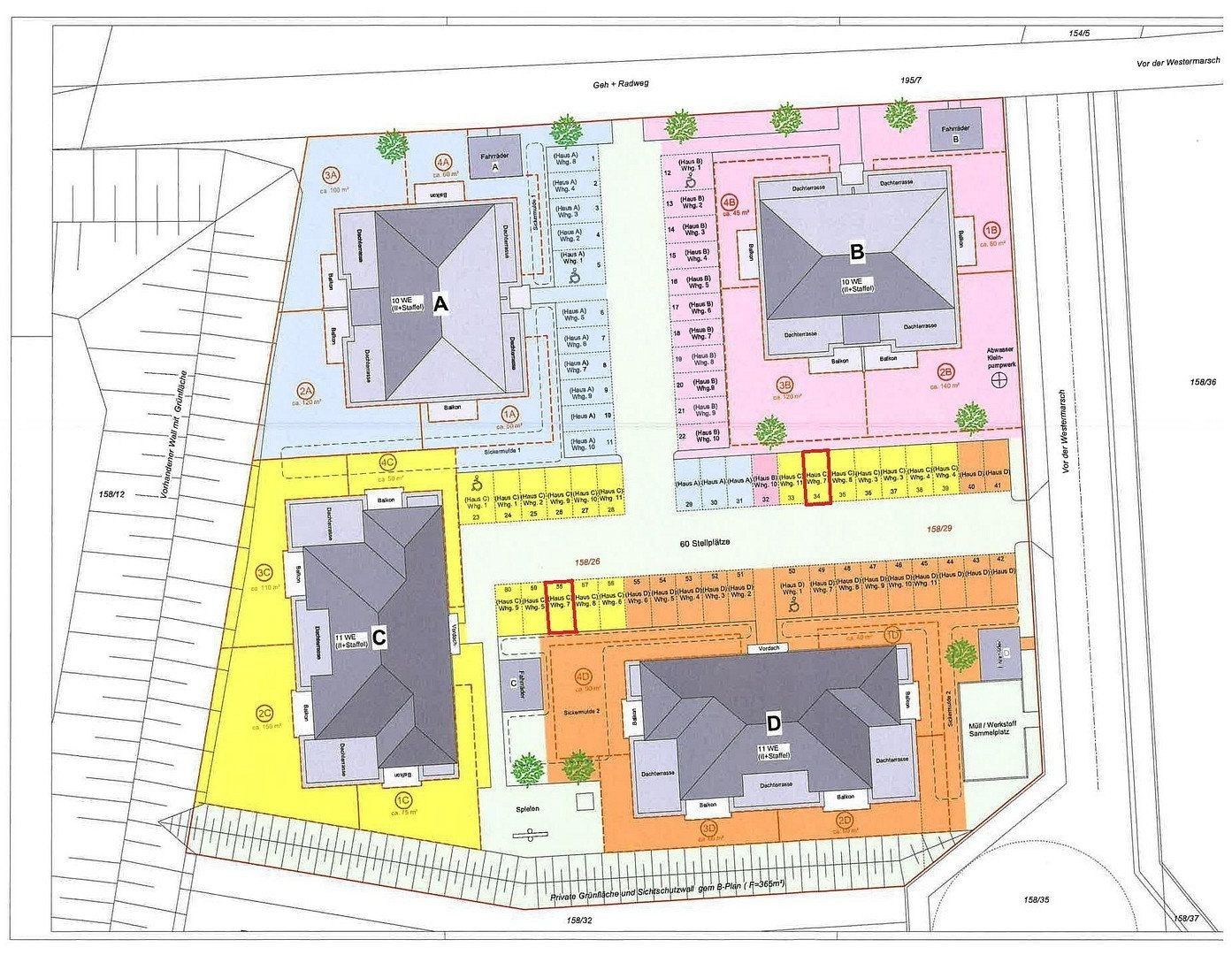Byt 3+1 · 86 m² · Kurzer Weg 14, , Dolní Sasko - 4