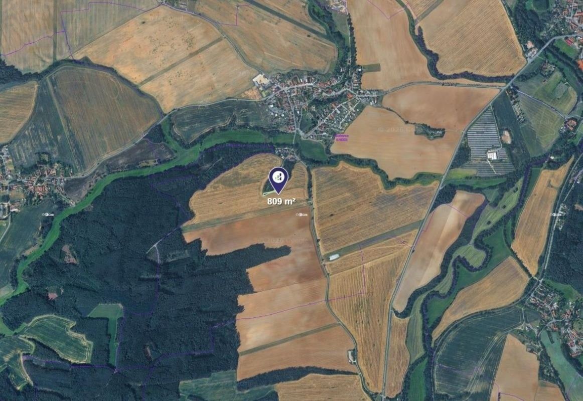 Prodej pozemek - Kvíčovice - 2