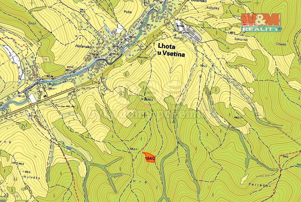 Prodej les - Lhota u Vsetína, okres Vsetín, Zlínský kraj - 5