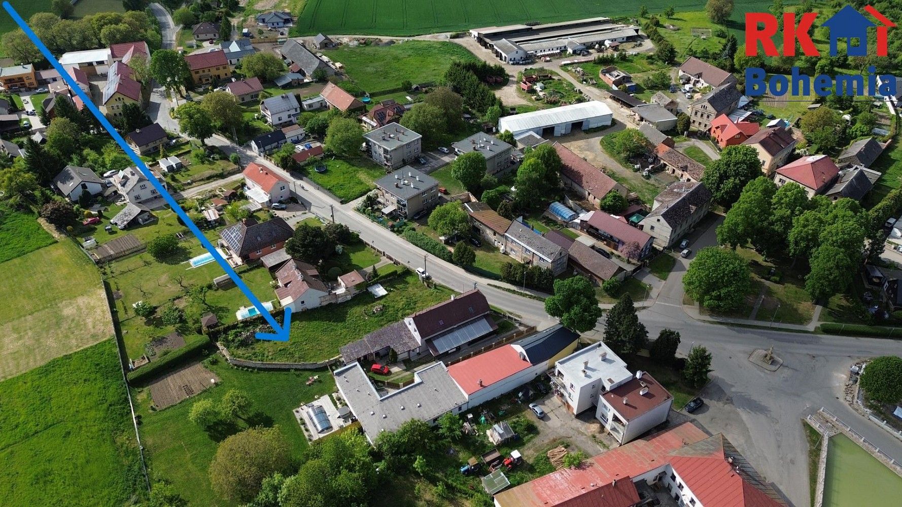 Pozemek pro bydlení, 1 022 m²