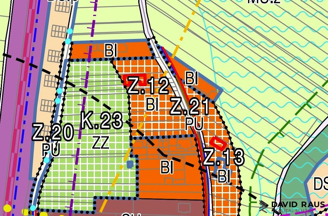 Prodej pozemek pro bydlení - Popovická, Rajhrad