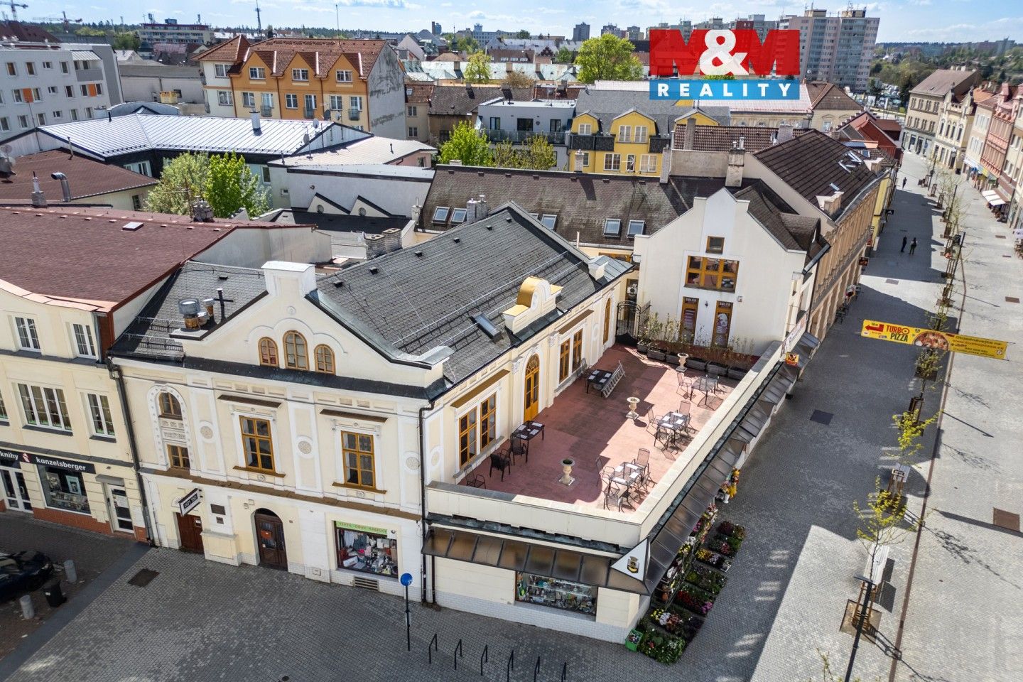 Činžovní domy, Poděbradova, Kladno, 1 143 m²