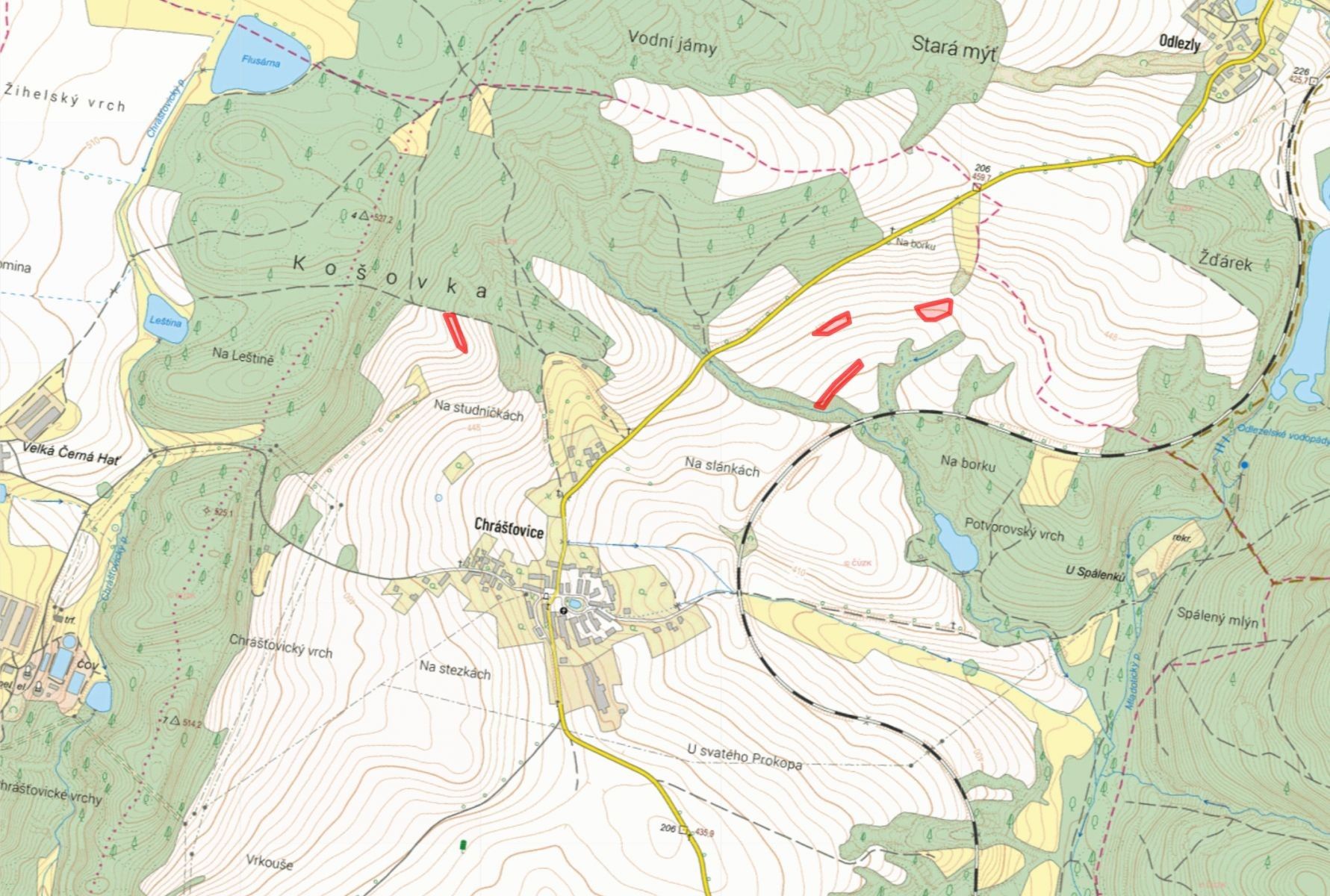 Zemědělské pozemky, Mladotice Chrášťovice - 2