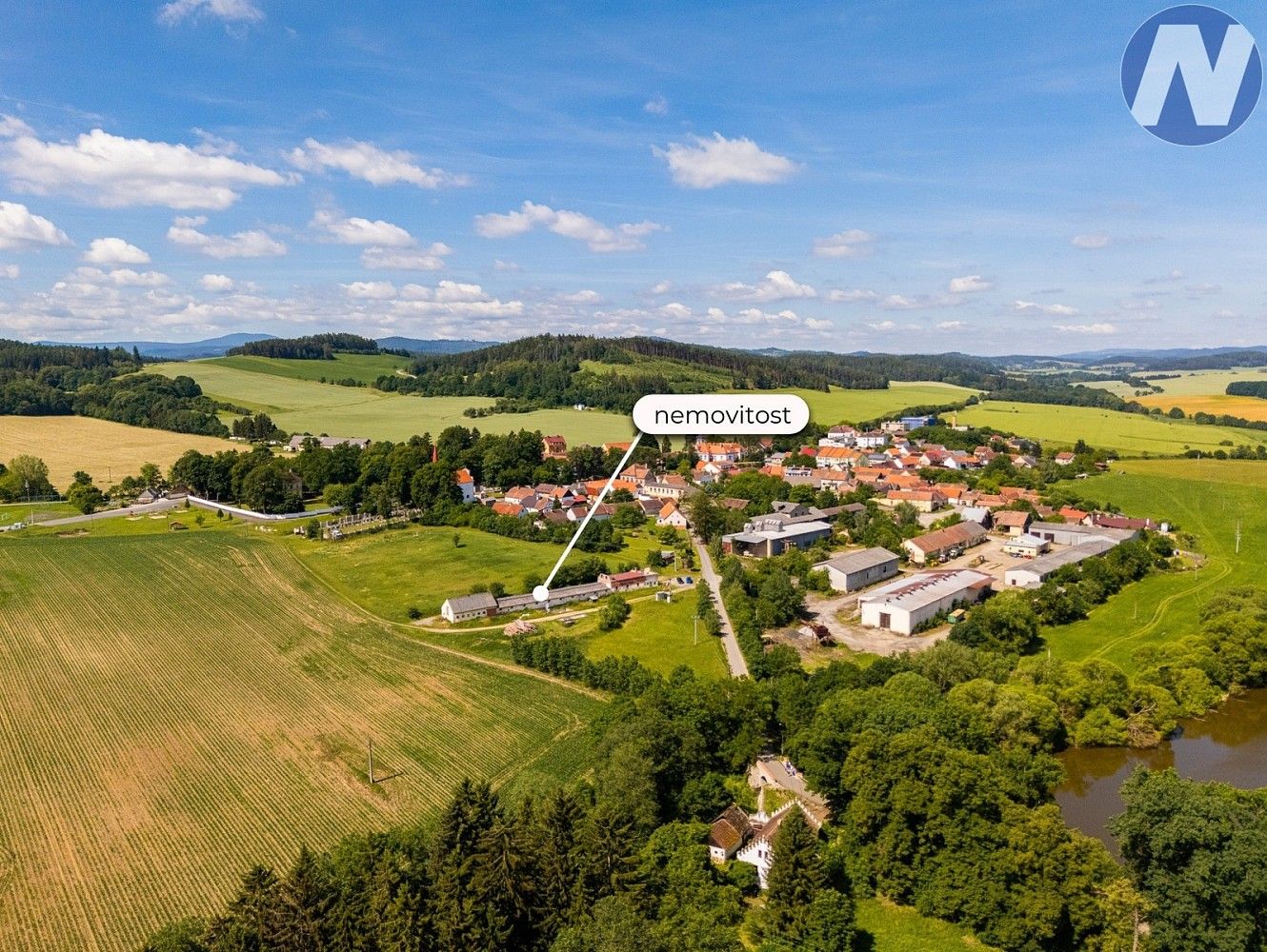 Sklady, Dub, okres Prachatice, Jihočeský kraj, 626 m² - 1
