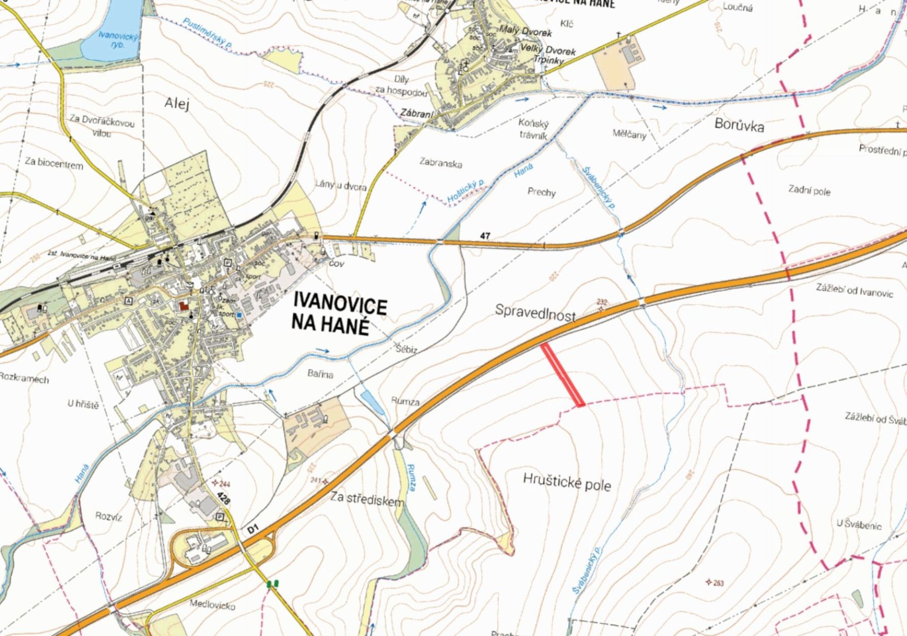 Zemědělský pozemek · Ivanovice na Hané - 2