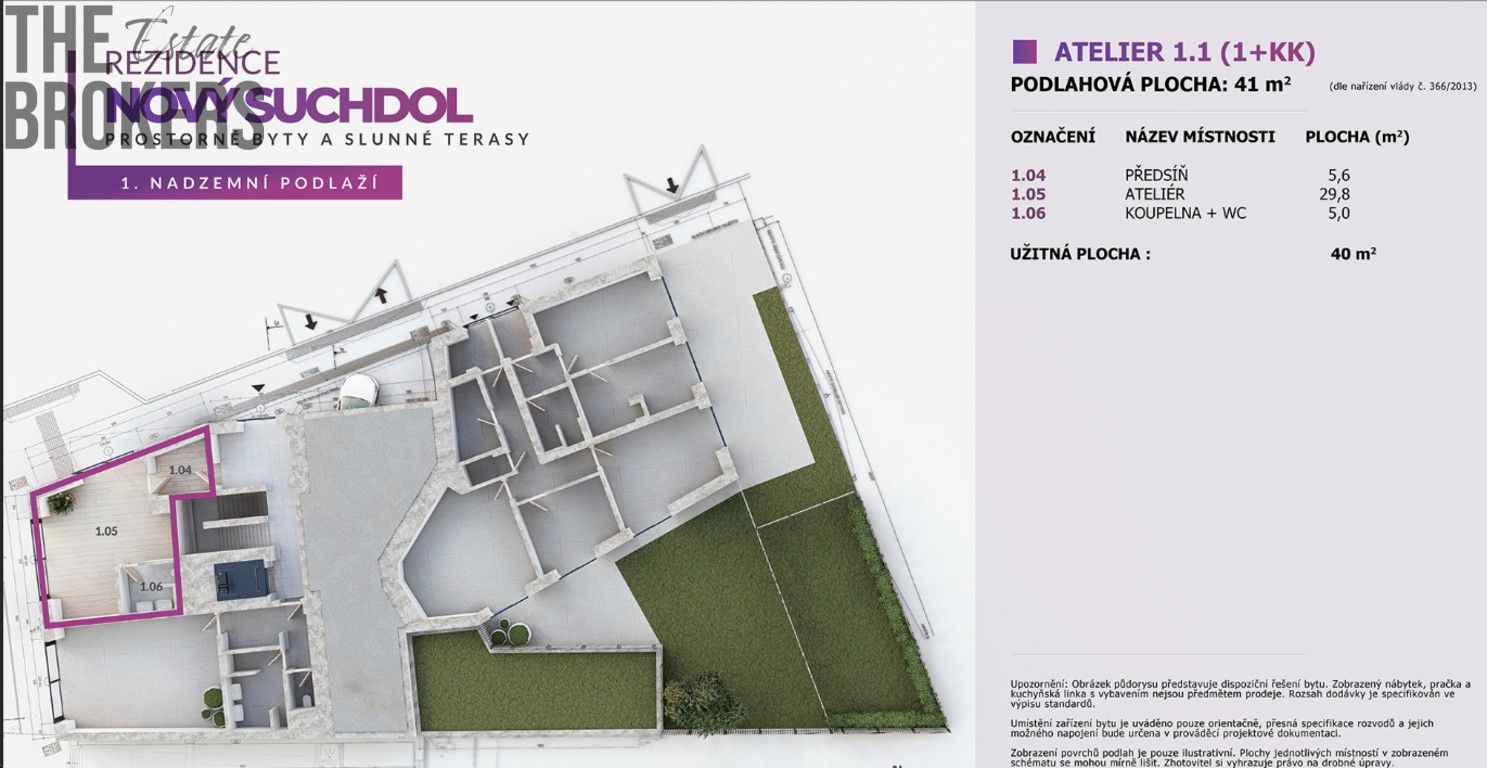 Obchodní prostory · 41 m² · U hotelu, Praha Suchdol - 3