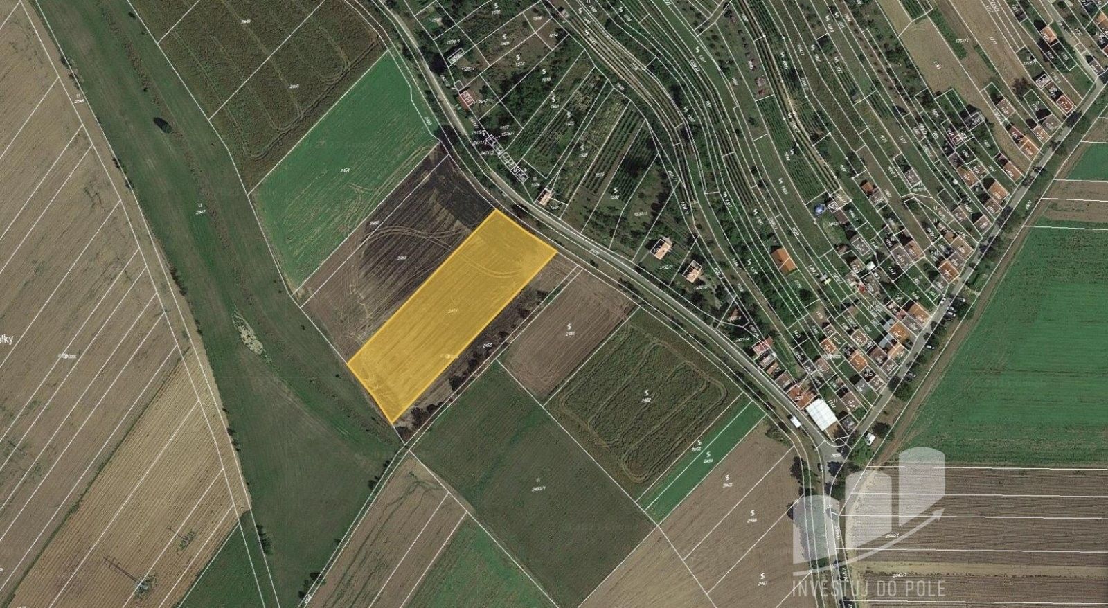 Zemědělské pozemky, Vlkoš, 1 121 m²
