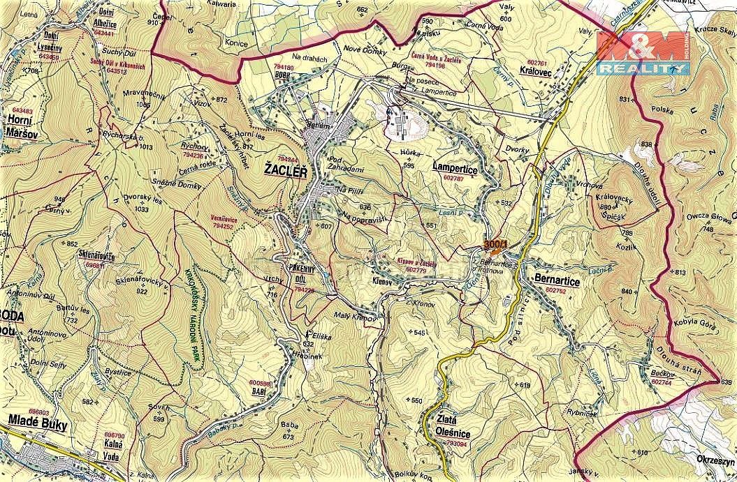 Prodej louka - Bernartice, okres Trutnov, Královéhradecký kraj - 5
