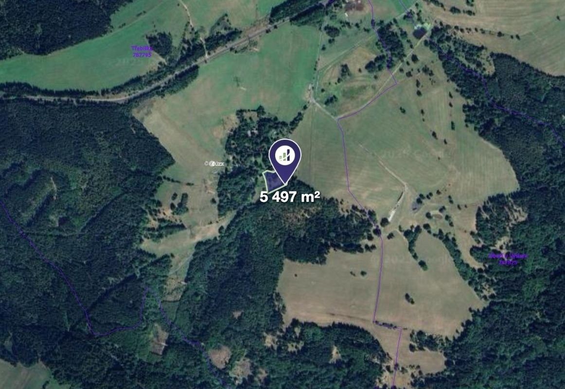 Prodej louka - Výsluní, 5 497 m²