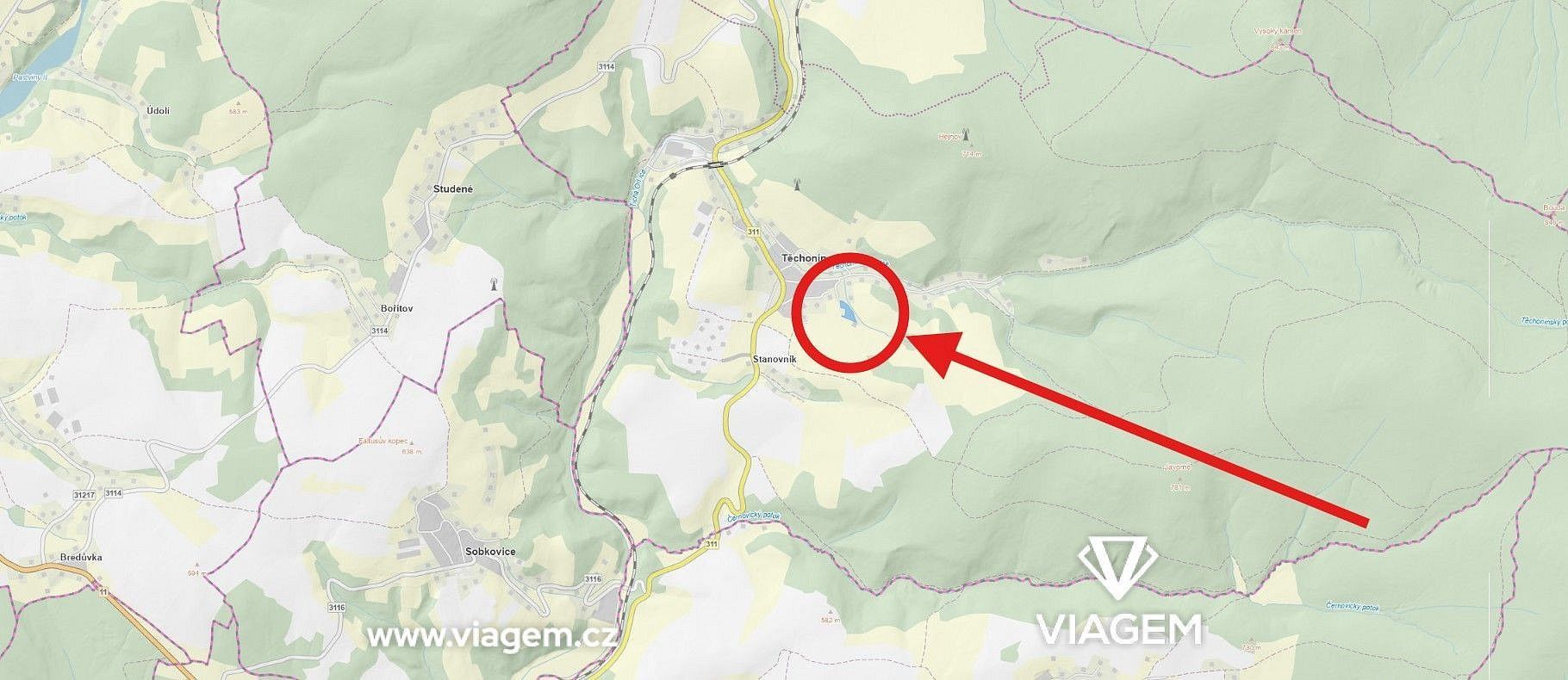 Pozemek pro bydlení, 1 742 m²