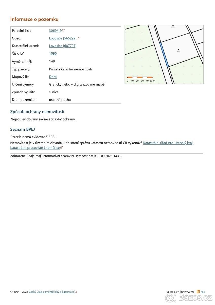 Prodej pozemek pro bydlení - Sulejovice, 411 11 - 5