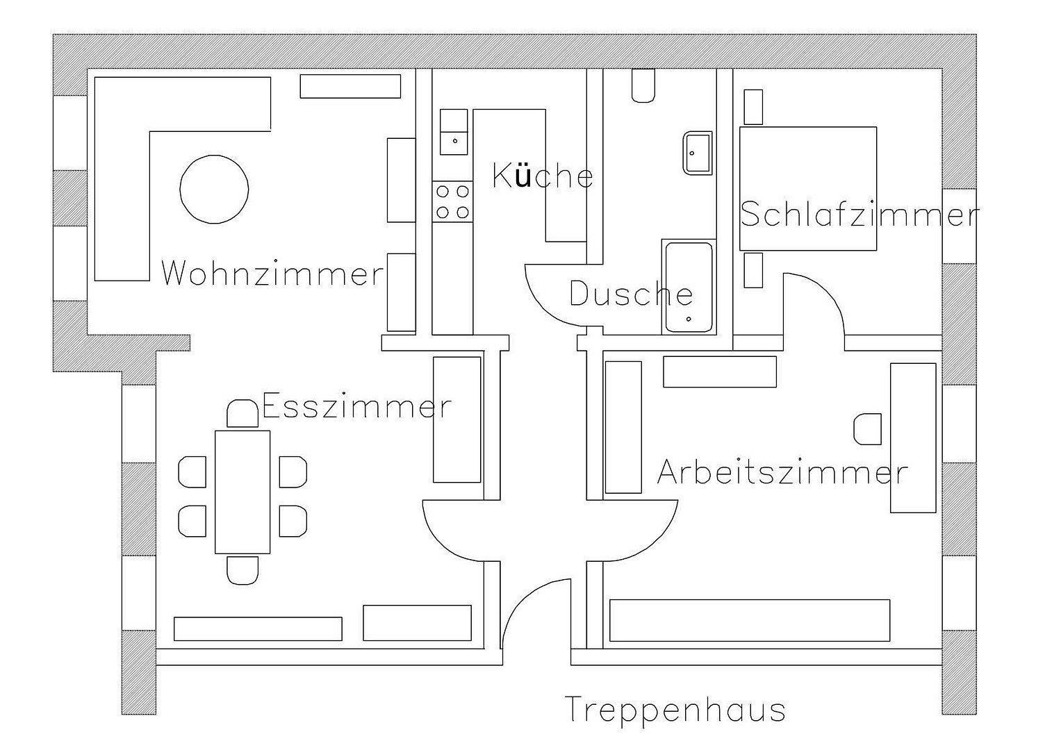 3+1, Bielefeld Bielefeld Nordrhein-Westfalen 33647, 105 m² - 1