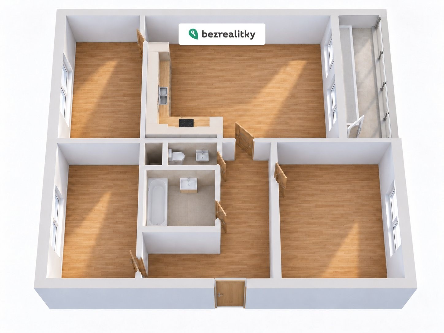 Byt 4+kk · 72 m² · Mechová 3621, Jablonec nad Nisou Mšeno nad Nisou - 4