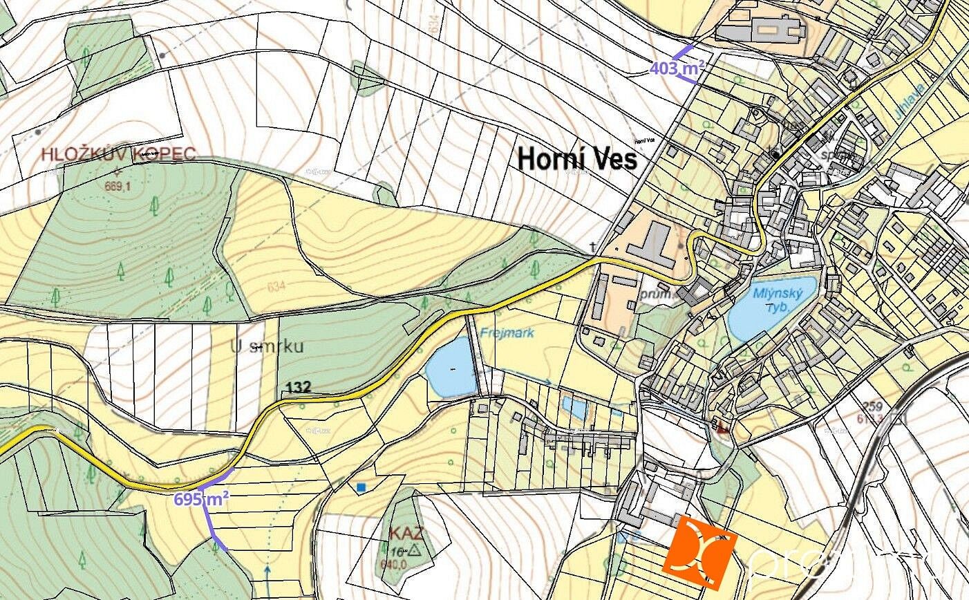 Zemědělský pozemek · Horní Ves, okres Pelhřimov, Kraj Vysočina - 3