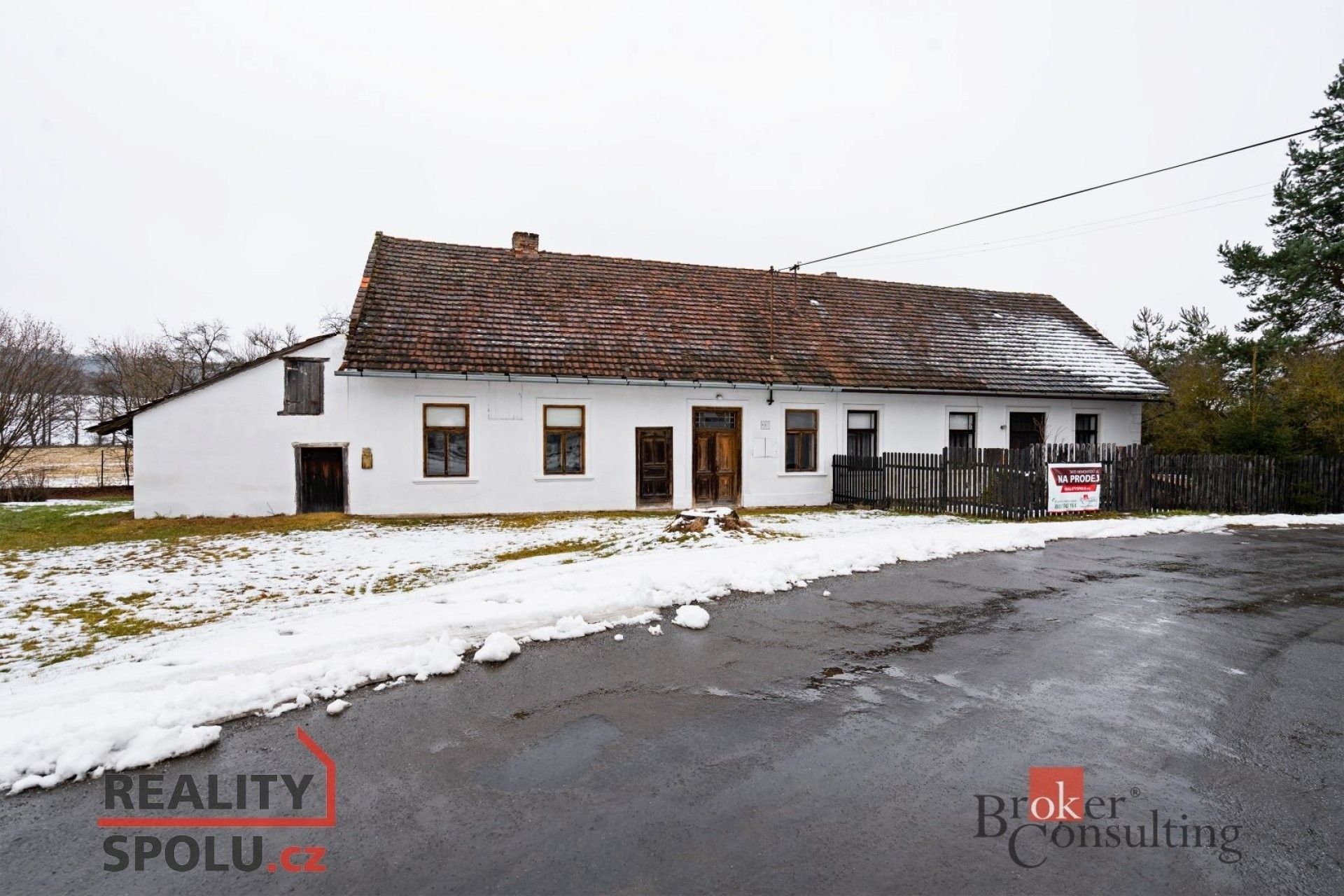 Prodej rodinný dům - Třebýcina, Měčín, 80 m²