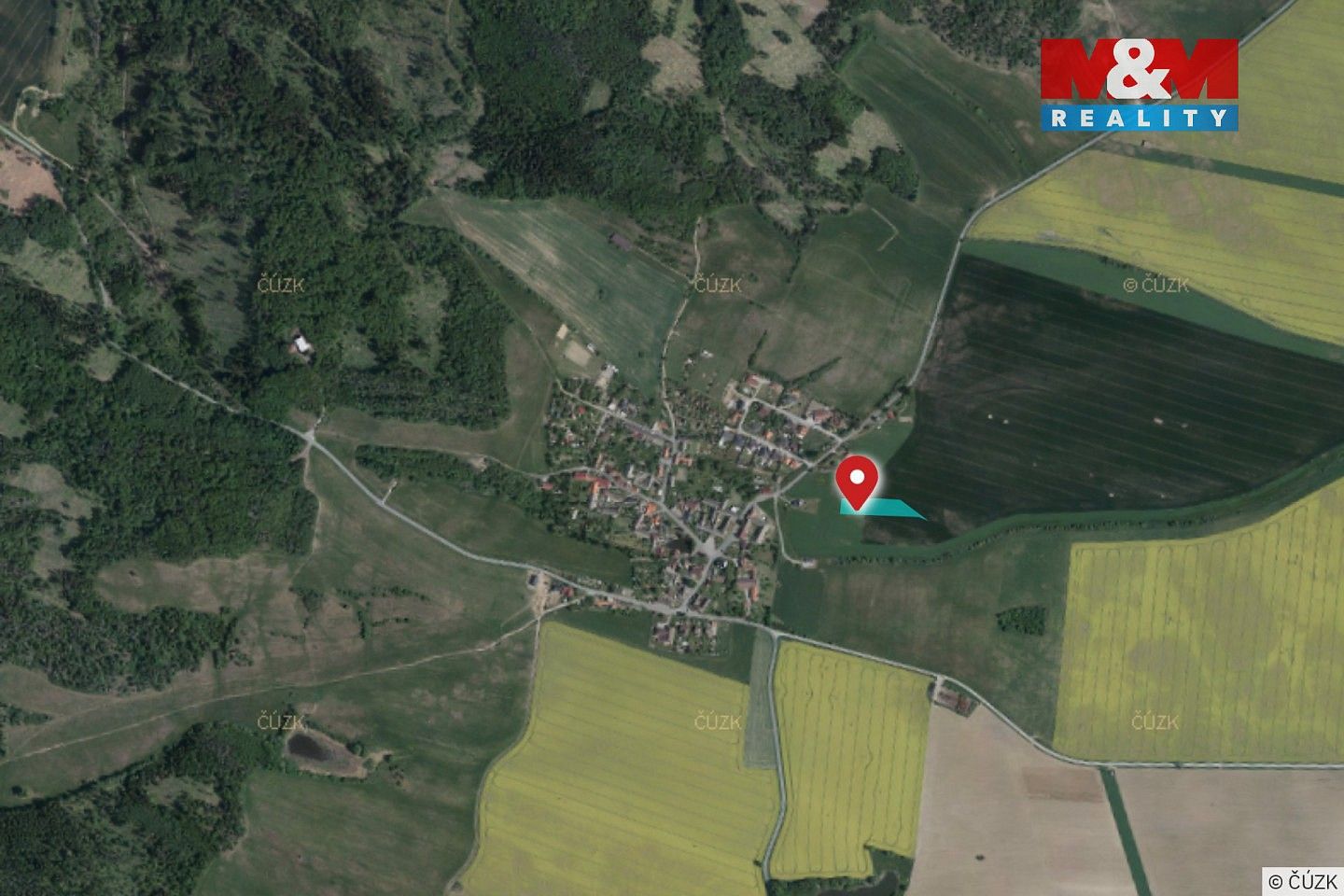 Prodej louka - Klučov, okres Třebíč, Kraj Vysočina - 5
