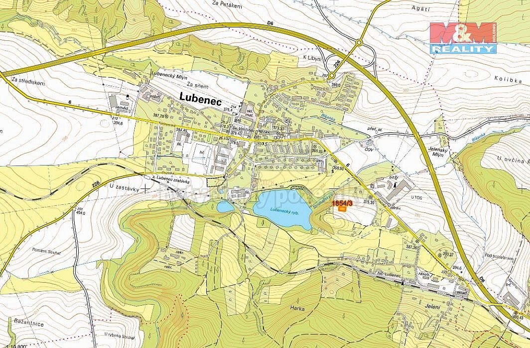 Pozemek pro bydlení · Lubenec, okres Louny, Ústecký kraj - 4