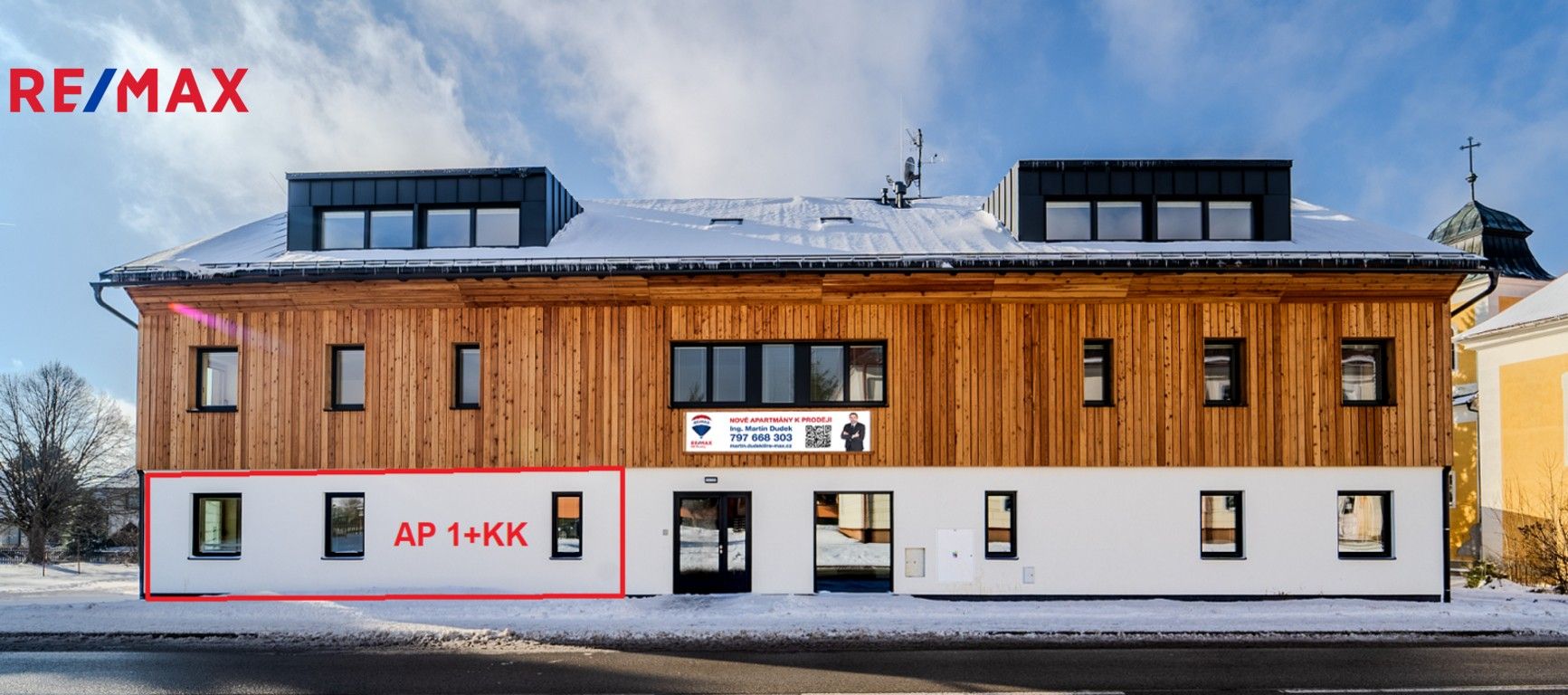 Prodej byt 1+kk - Deštné v Orlických horách, 41 m²