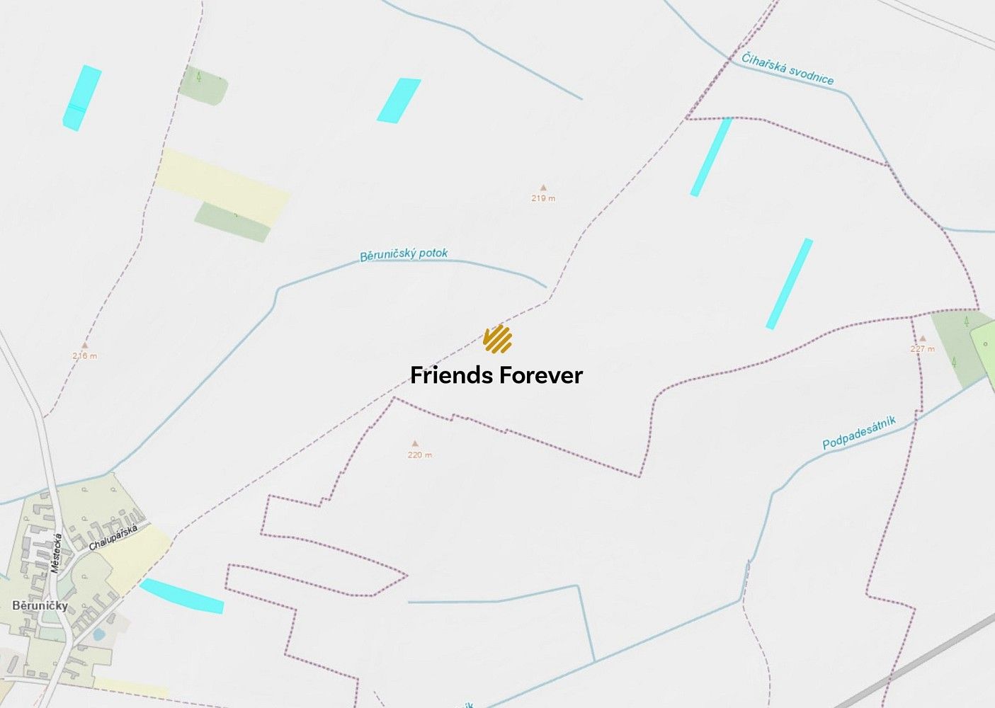 Zemědělské pozemky, Běrunice - Běruničky, okres Nymburk - 1
