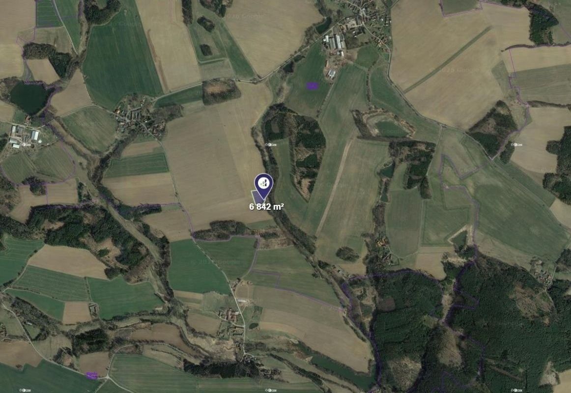 Zemědělské pozemky, Šebířov, 2 281 m² - 2