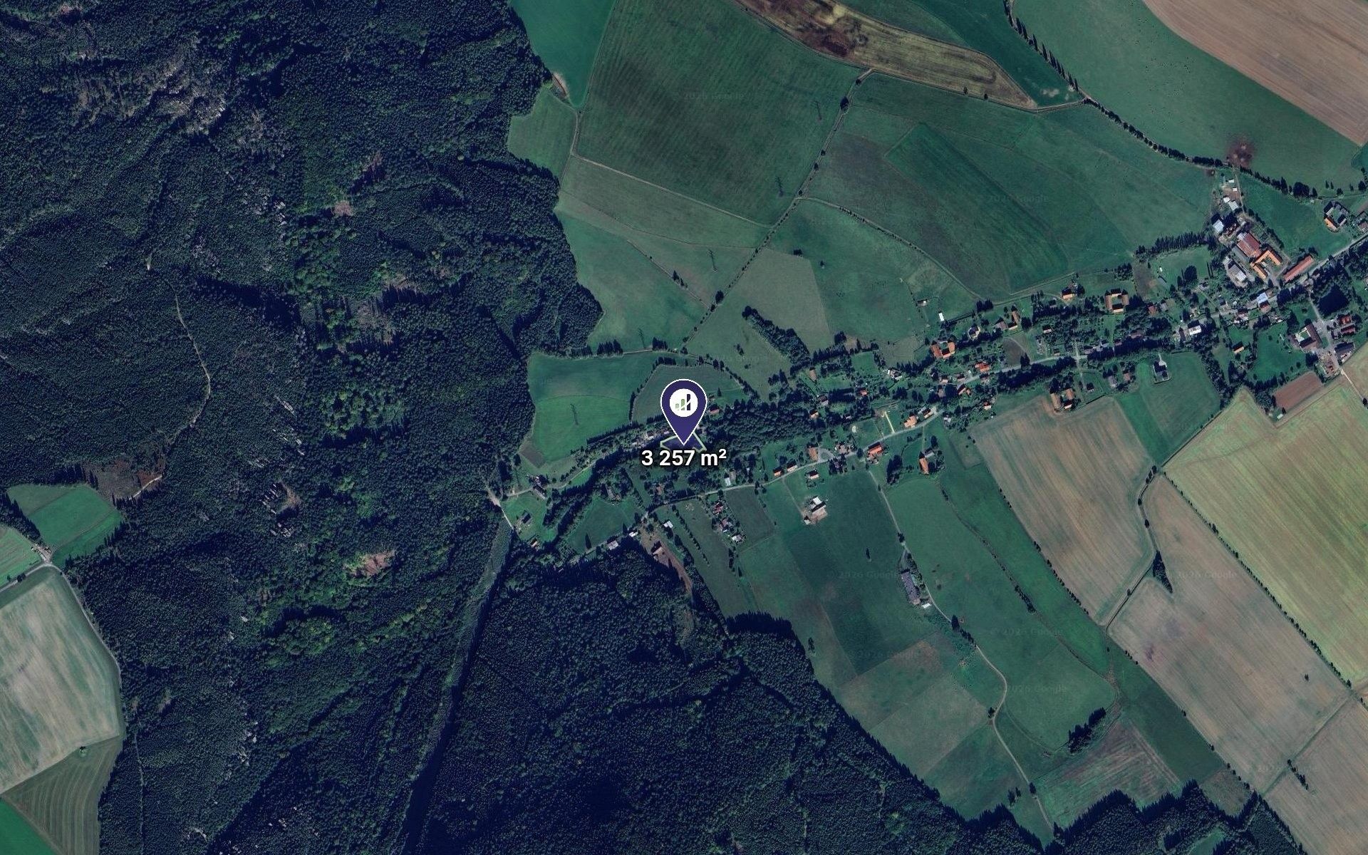 Pozemky pro bydlení, Martínkovice, 1 629 m² - 2
