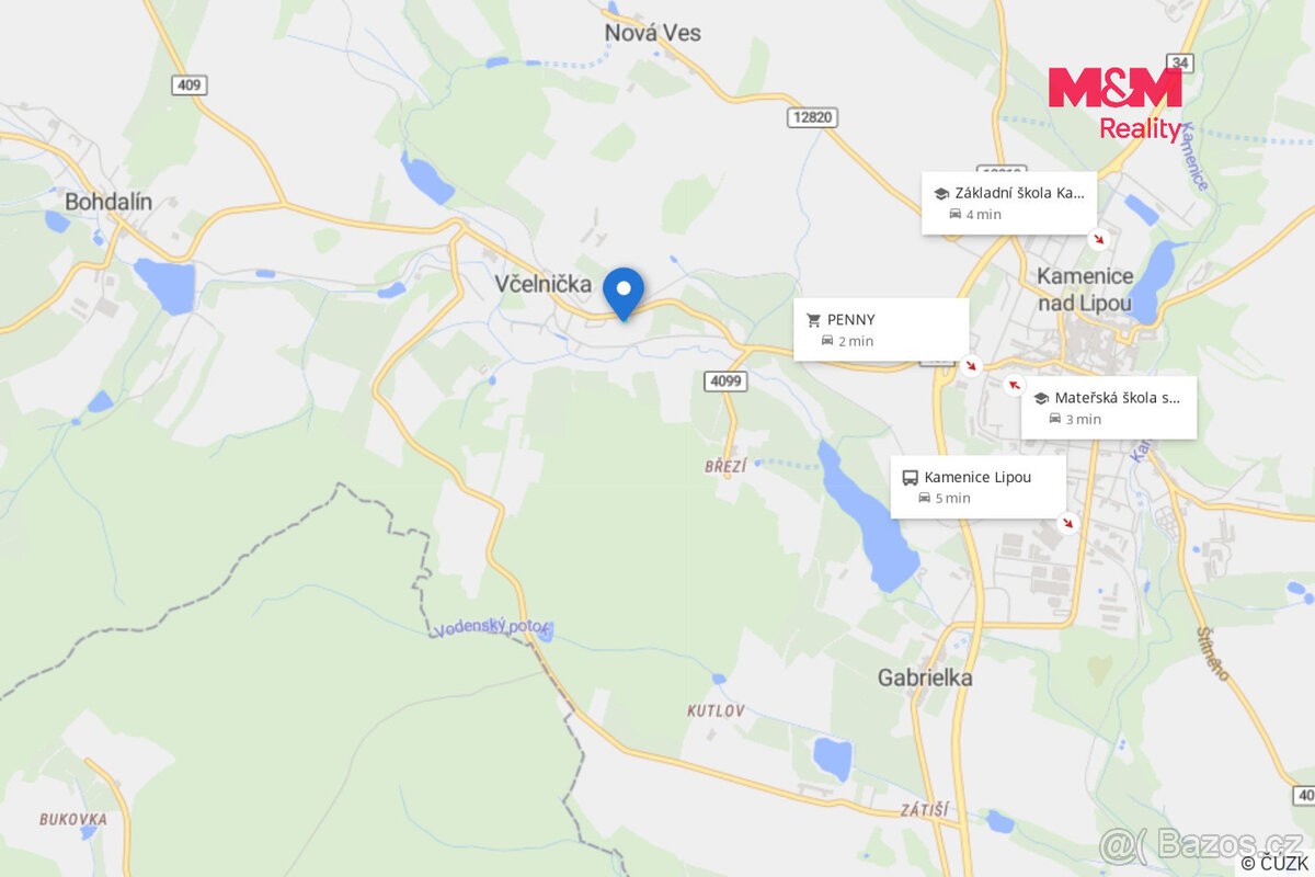 Prodej pozemek pro bydlení - Kamenice nad Lipou, 394 70 - 5