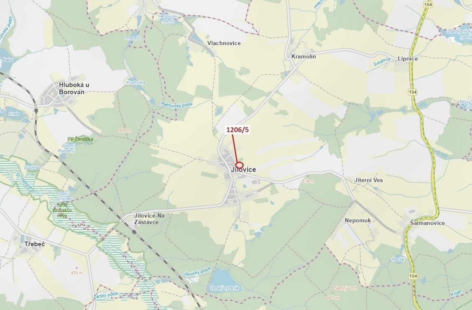 Zahrady, Jílovice - 1