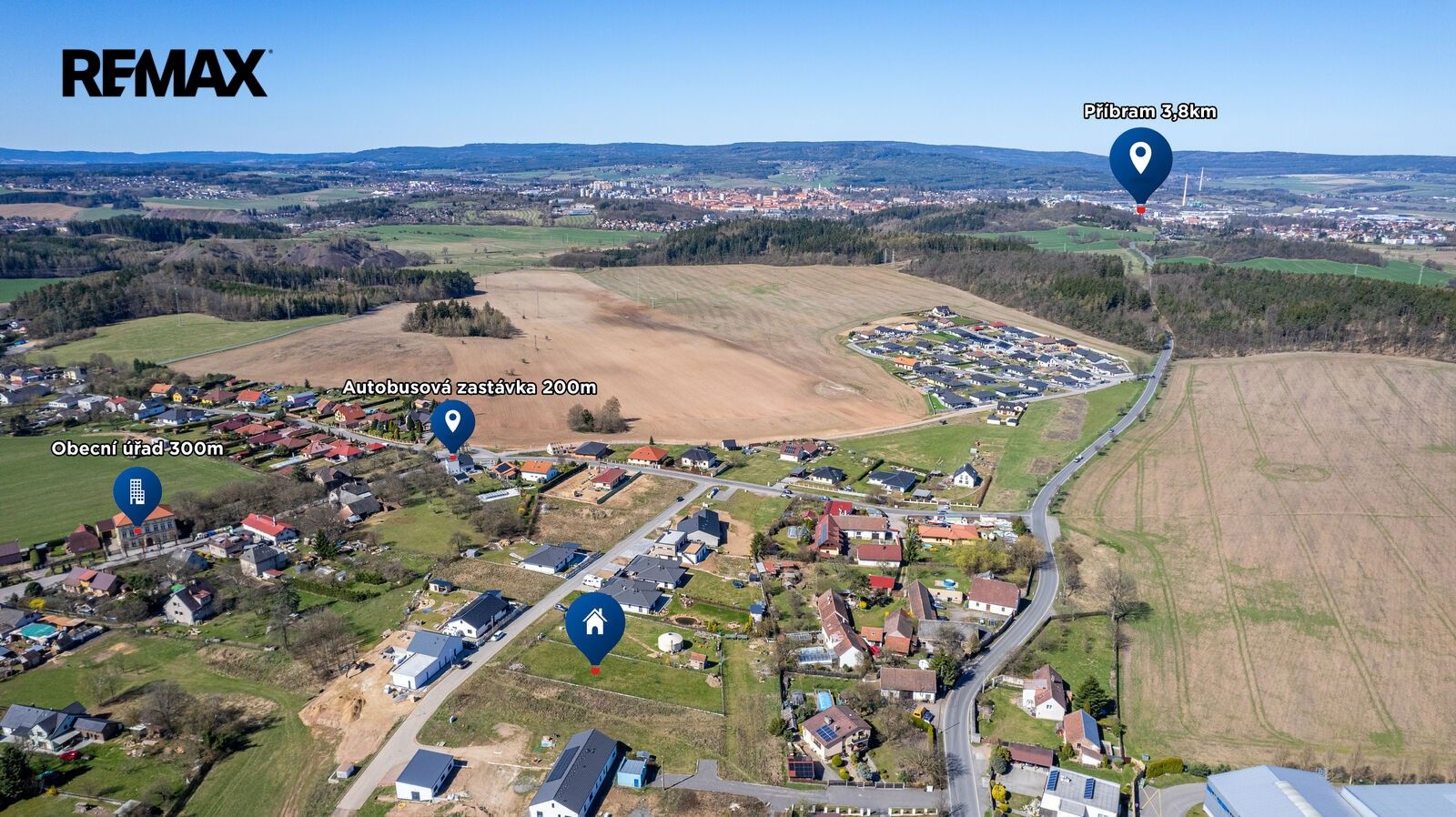 Pozemek pro bydlení, 1 205 m²