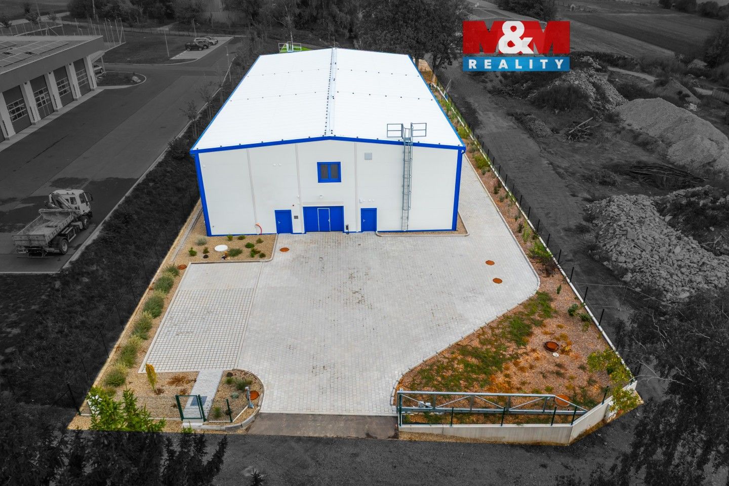 Sklady, Říčanská, Rosice, 940 m²