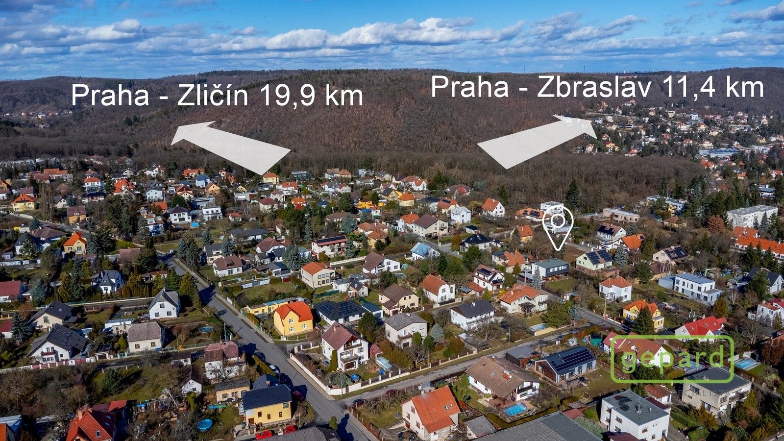 Prodej pozemek pro bydlení - Černošice, 1 m²