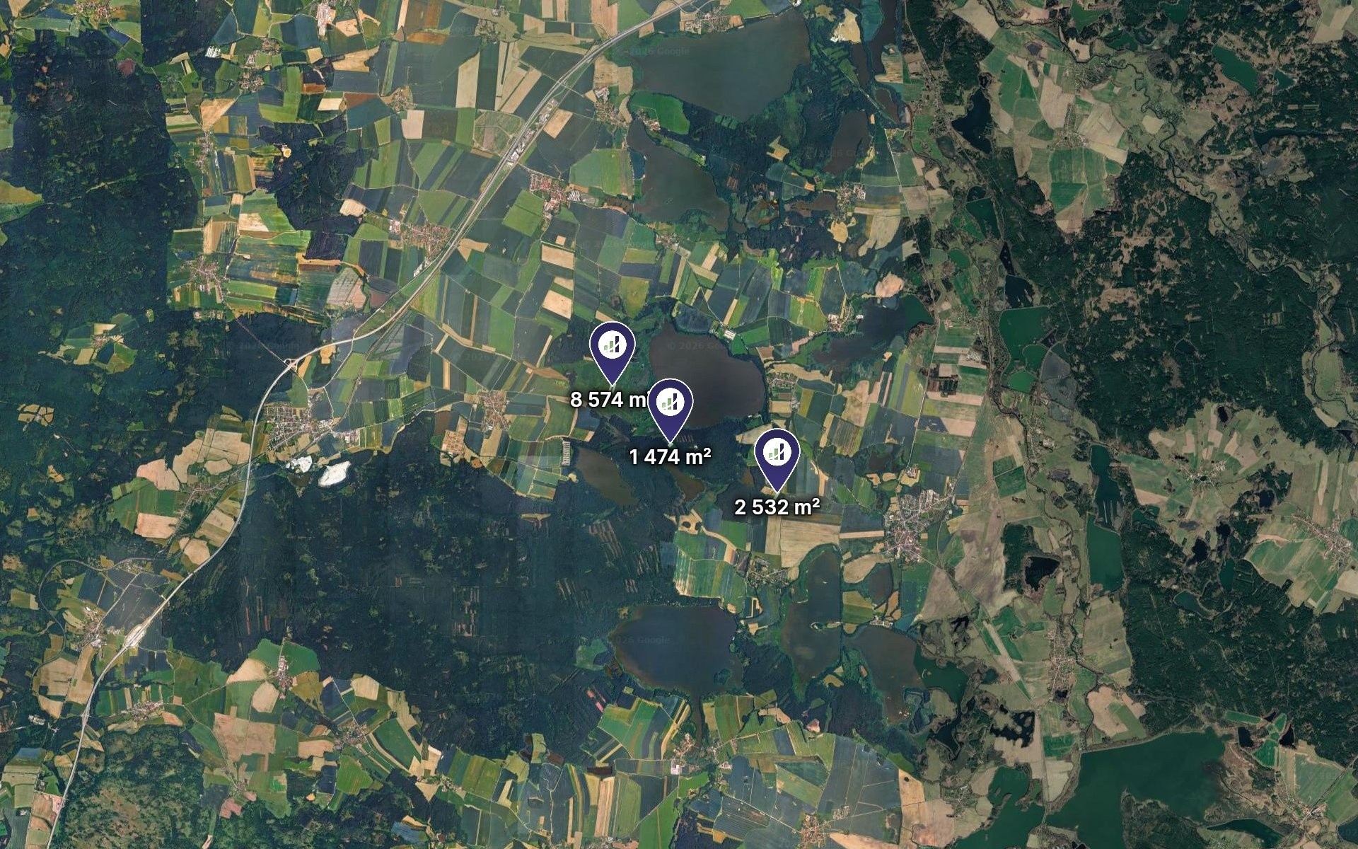 Louka · 1 258 m² · Záblatí - 4