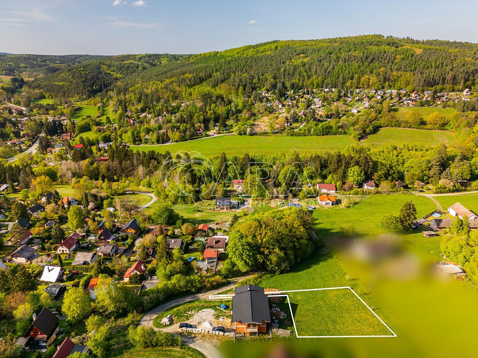 Prodej pozemek pro bydlení - Stříbrná Skalice, 868 m²