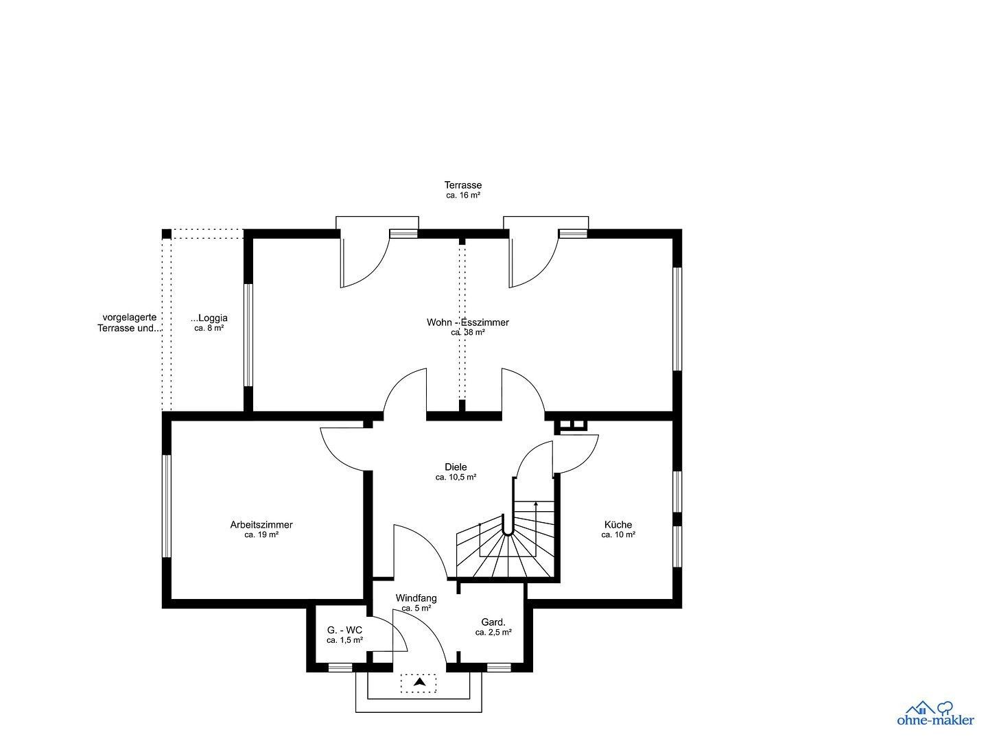Rodinné domy, , Hessen, 195 m² - 1