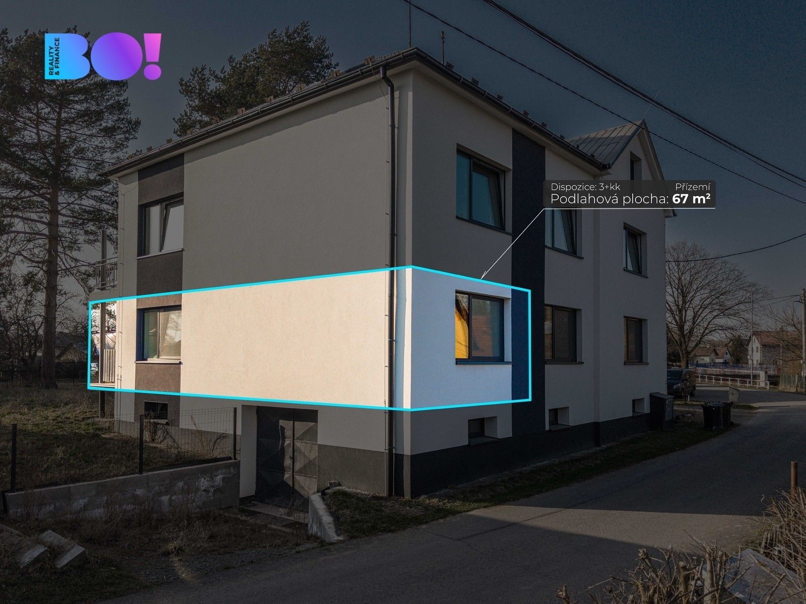 Byt 3+kk · 67 m² · Bravantice - 3